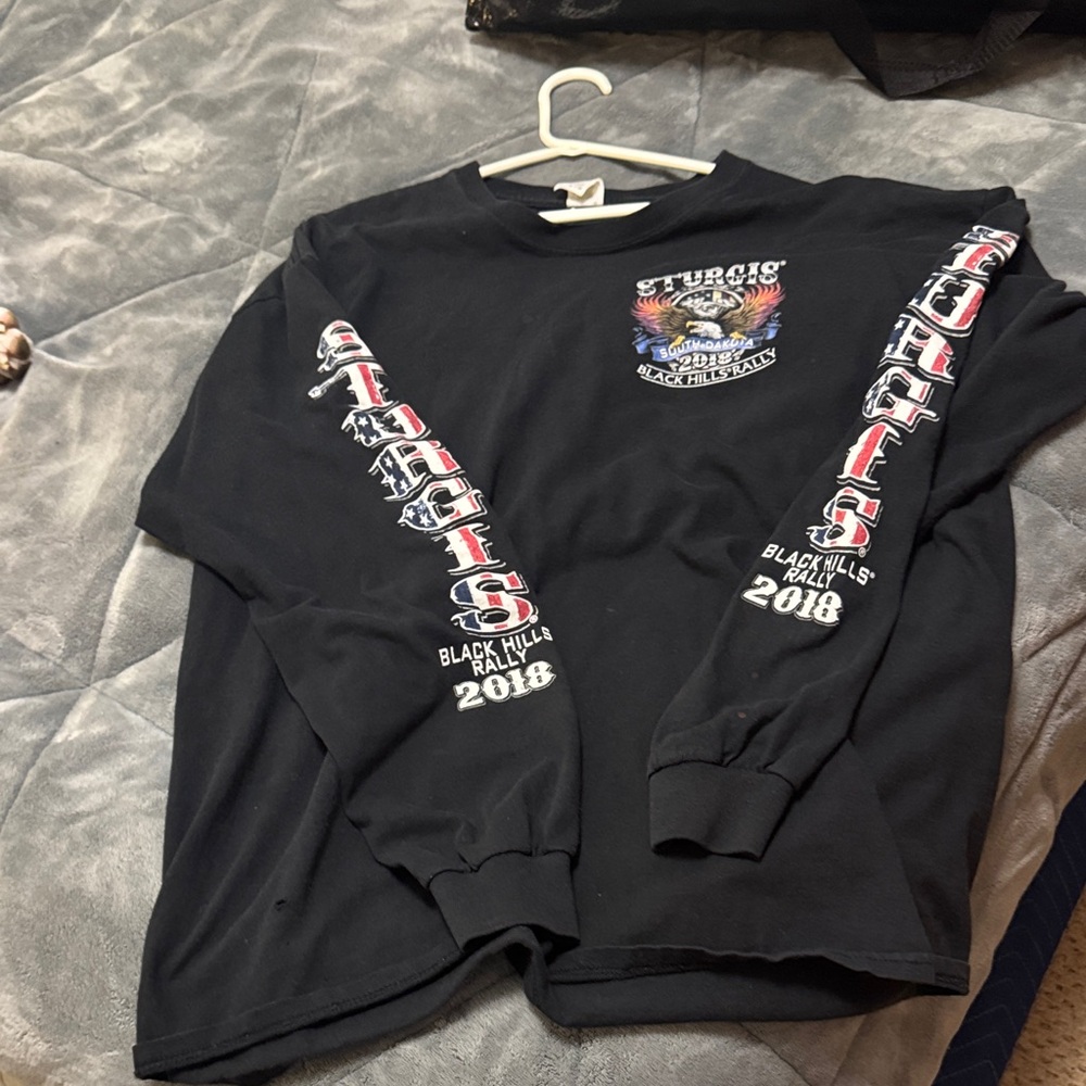 Harley-Davidson Black Long Sleeve Tee